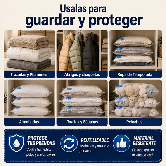 Compresora de Ropa + 3 bolsas de regalo 🎁