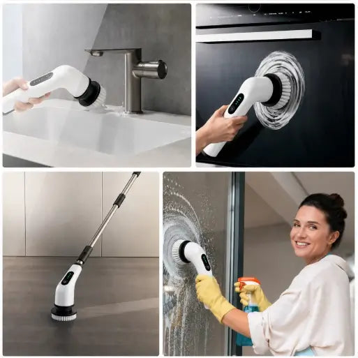 Cepillo Electrico 9en1 CleanSpin
