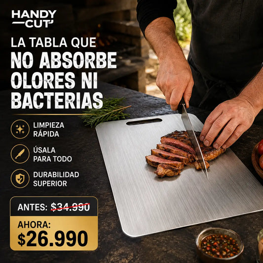 Tablas de Acero Inoxidable Handy Cut