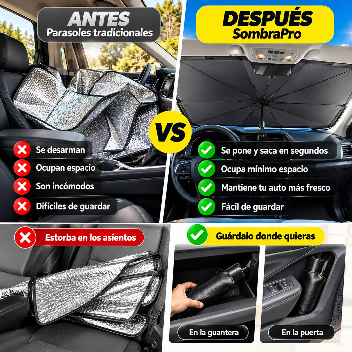 SombraPro Parasol Auto