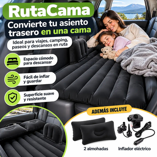 Colchon inflable auto RutaCama