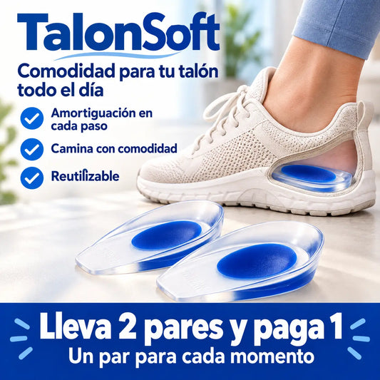 TalonSoft Taloneras de Silicona Promo 2 pares