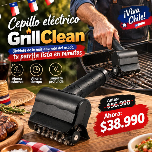 Cepillo Eléctrico Parrilla GrillClean