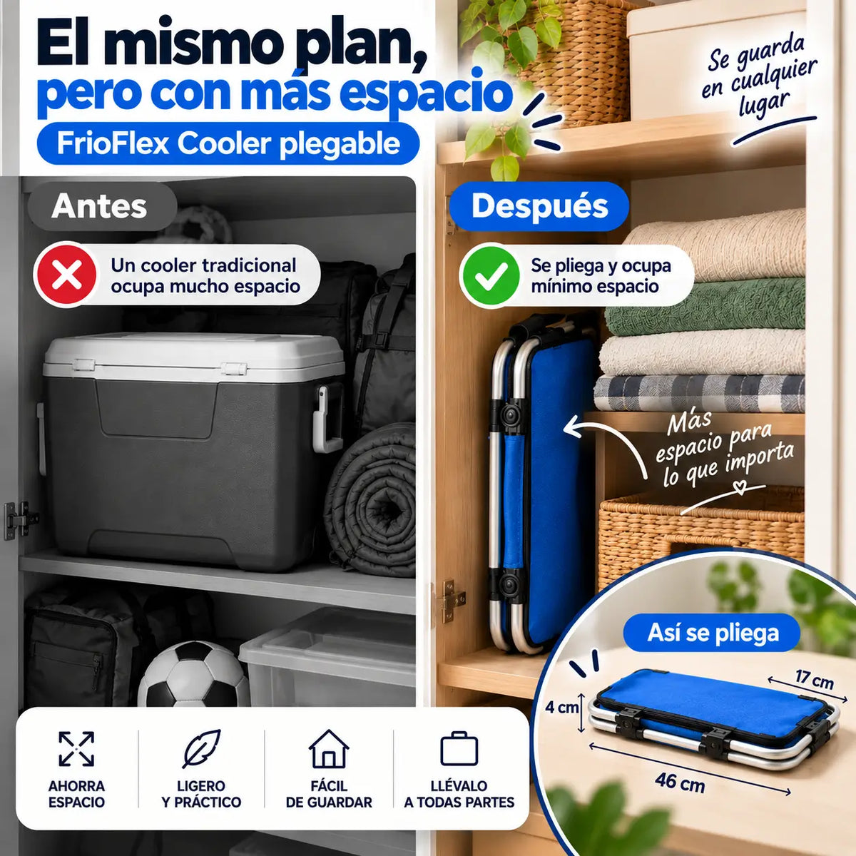 FrioFlex™ Cooler Térmico Plegable