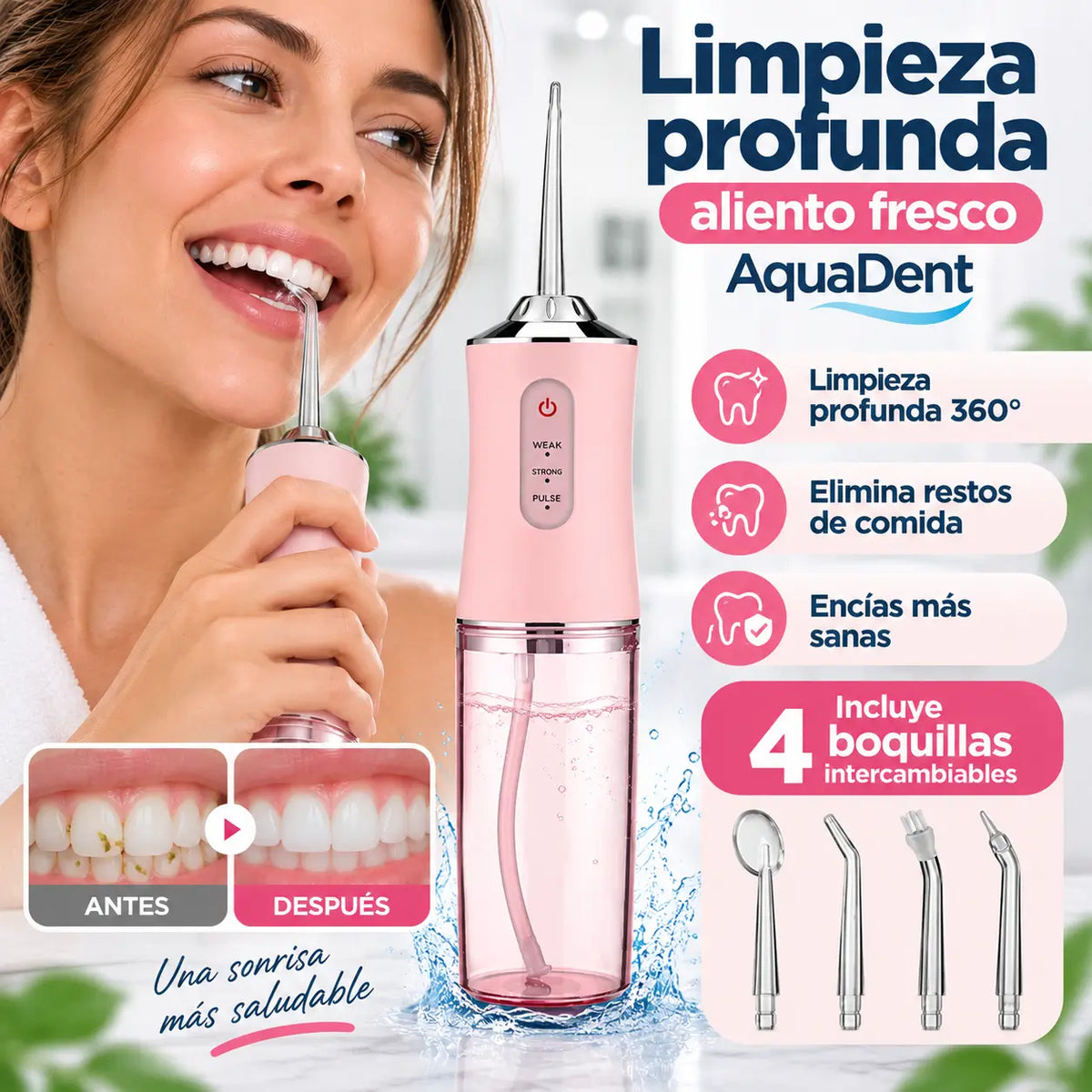 AquaDent | Irrigador Bucal