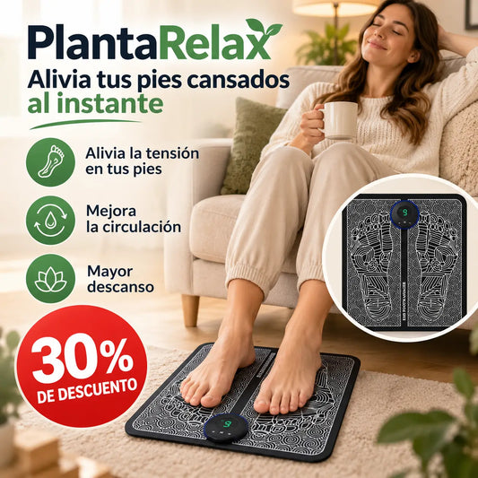 PlantaRelax Masajeador de pies eléctrico