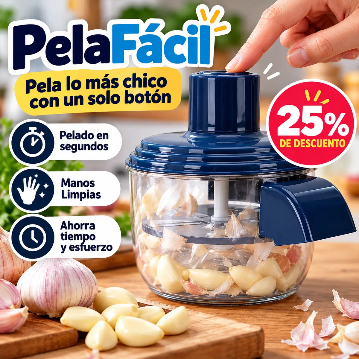 PelaFácil| Peladora Eléctrica