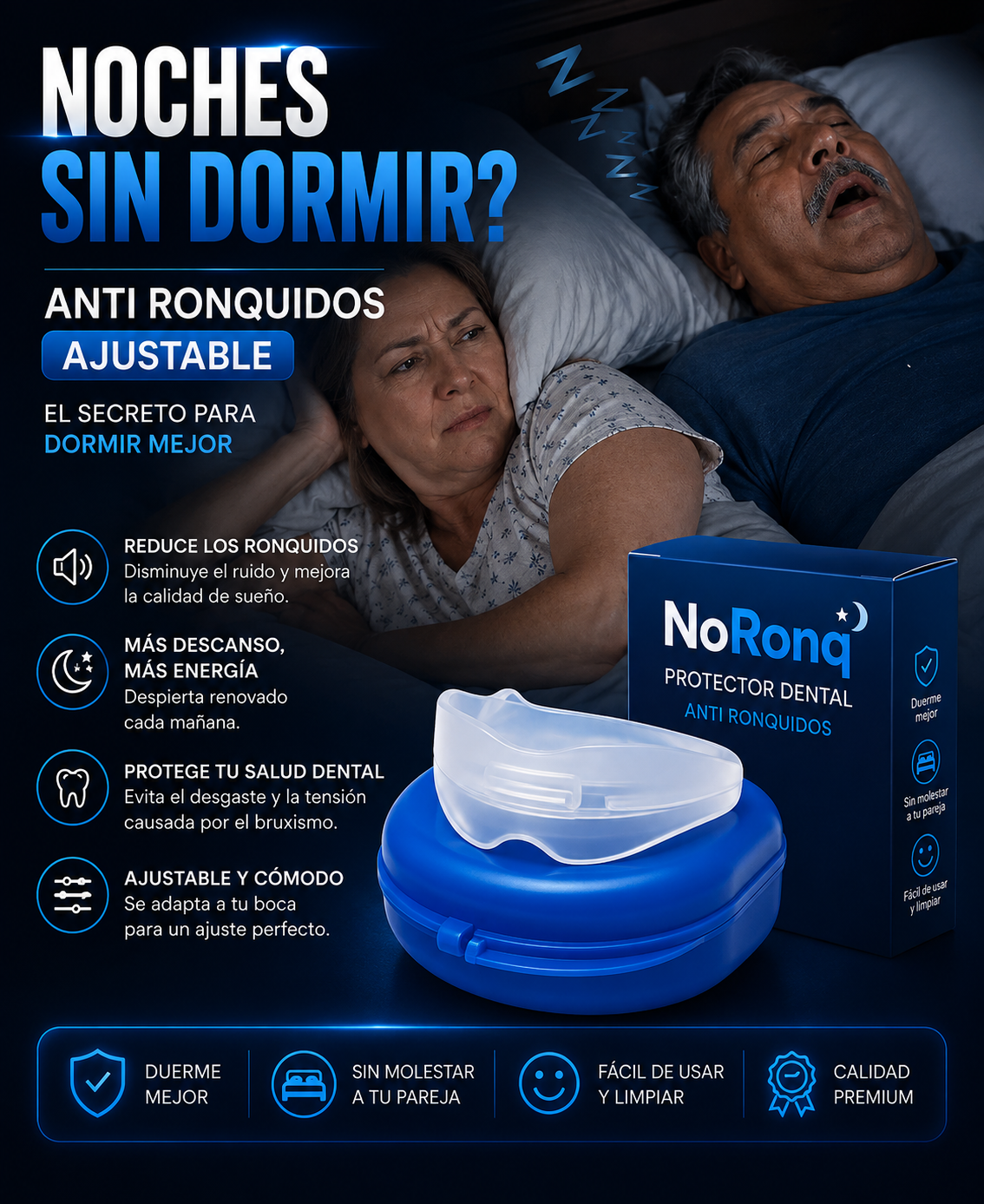 Protector Antirronquido NoRonq