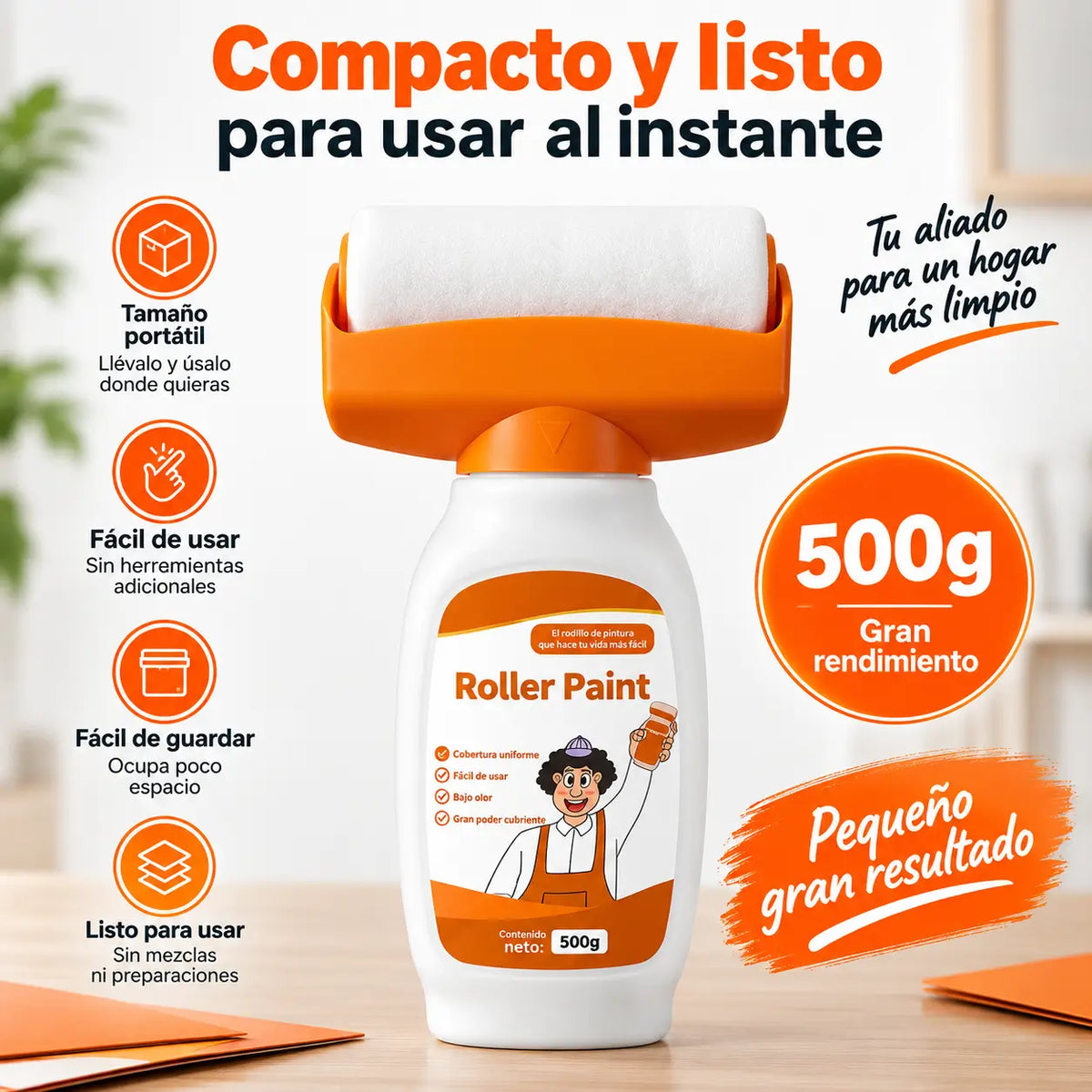 PaintFix Rodillo de Pintura 2x1
