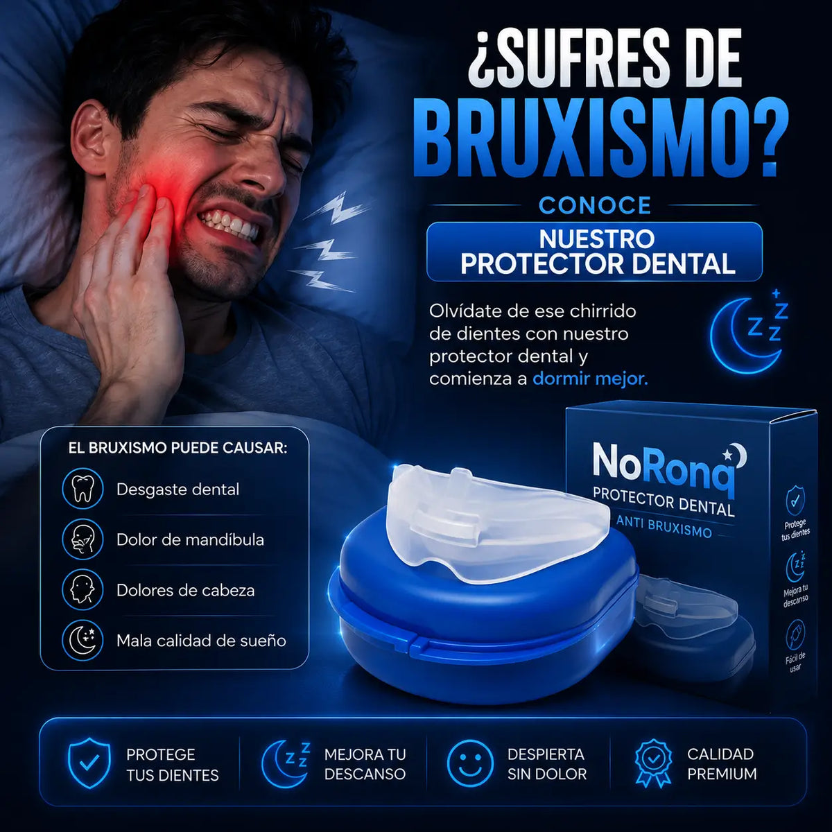Protector Antirronquido NoRonq