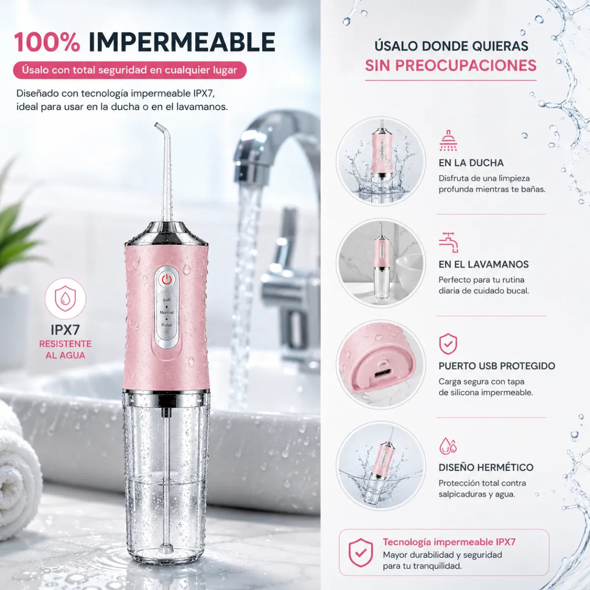 AquaDent | Irrigador Bucal