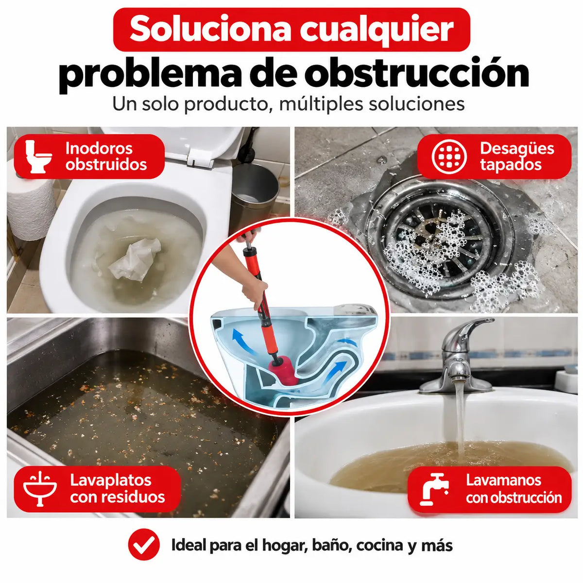 PresionMax Destapador de cañerias